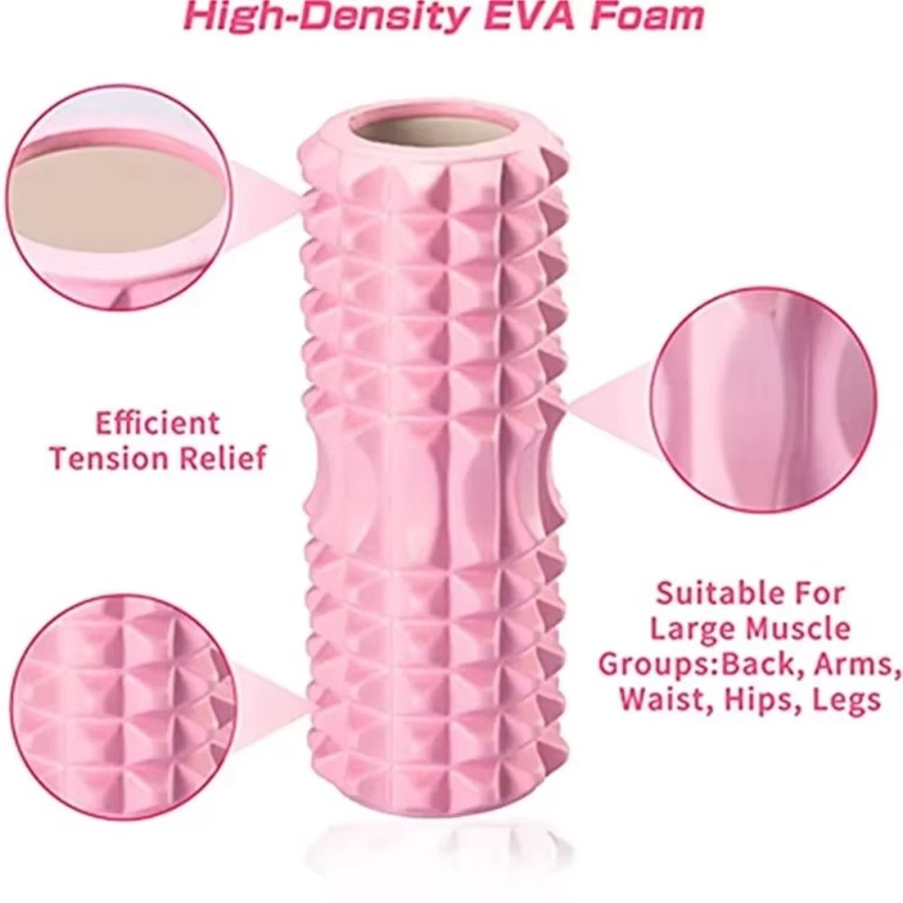 EVA Foam Fitness Back Roll Tri - Foam Roller Trigger Point review and price