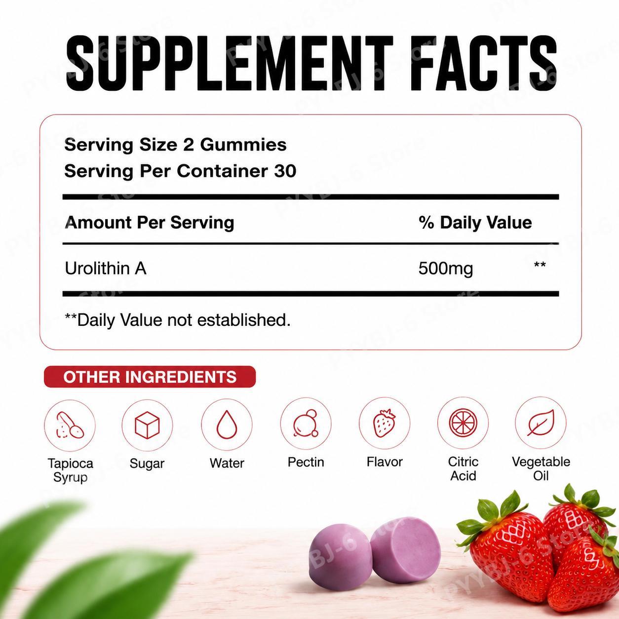 Docteat Urolithin A Gummies Mu - Health Wellness Gummies review and price