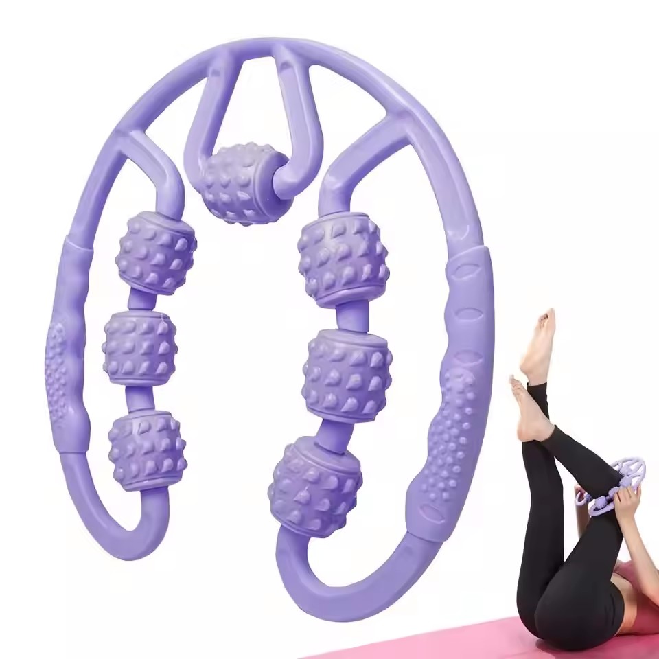 Leg Calf Roller Massager Anti- - Reflexology Foot Roller review and price