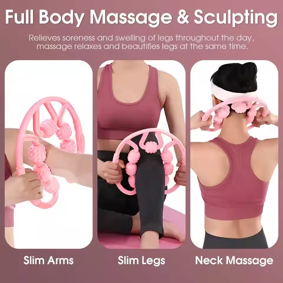 Leg Calf Roller Massager Anti- - Reflexology Foot Roller review and price