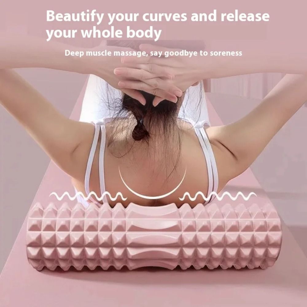 EVA Foam Fitness Back Roll Tri - Foam Roller Trigger Point review and price