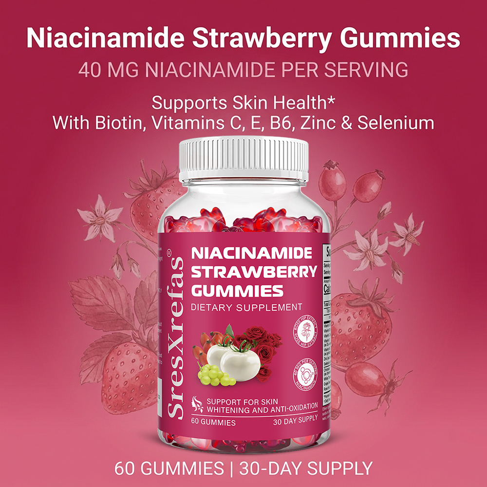 Niacinamide (Vitamin B3) Gummi - Health Wellness Gummies review and price