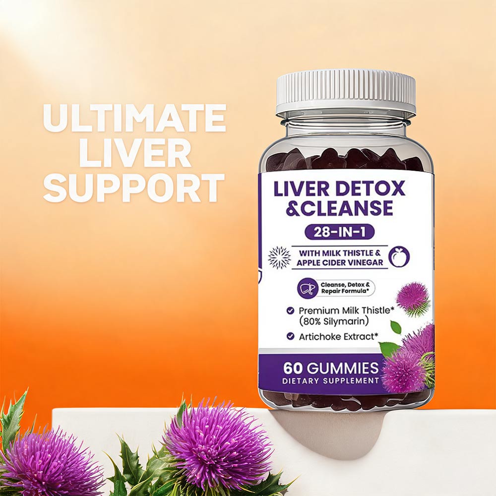 Milk Thistle Liver Support Gum - Health Wellness Gummies review and price