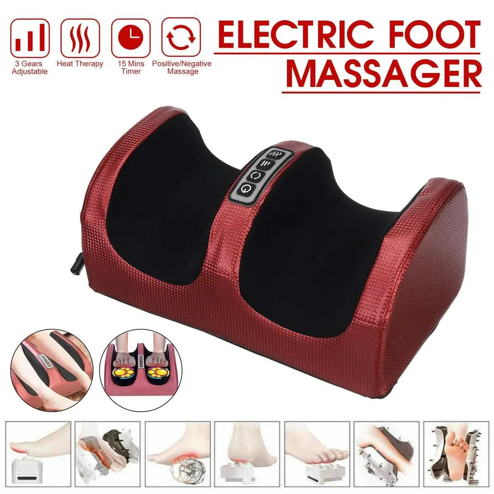 Infrared Heating Electric Foot - Reflexology Foot Roller review and price
