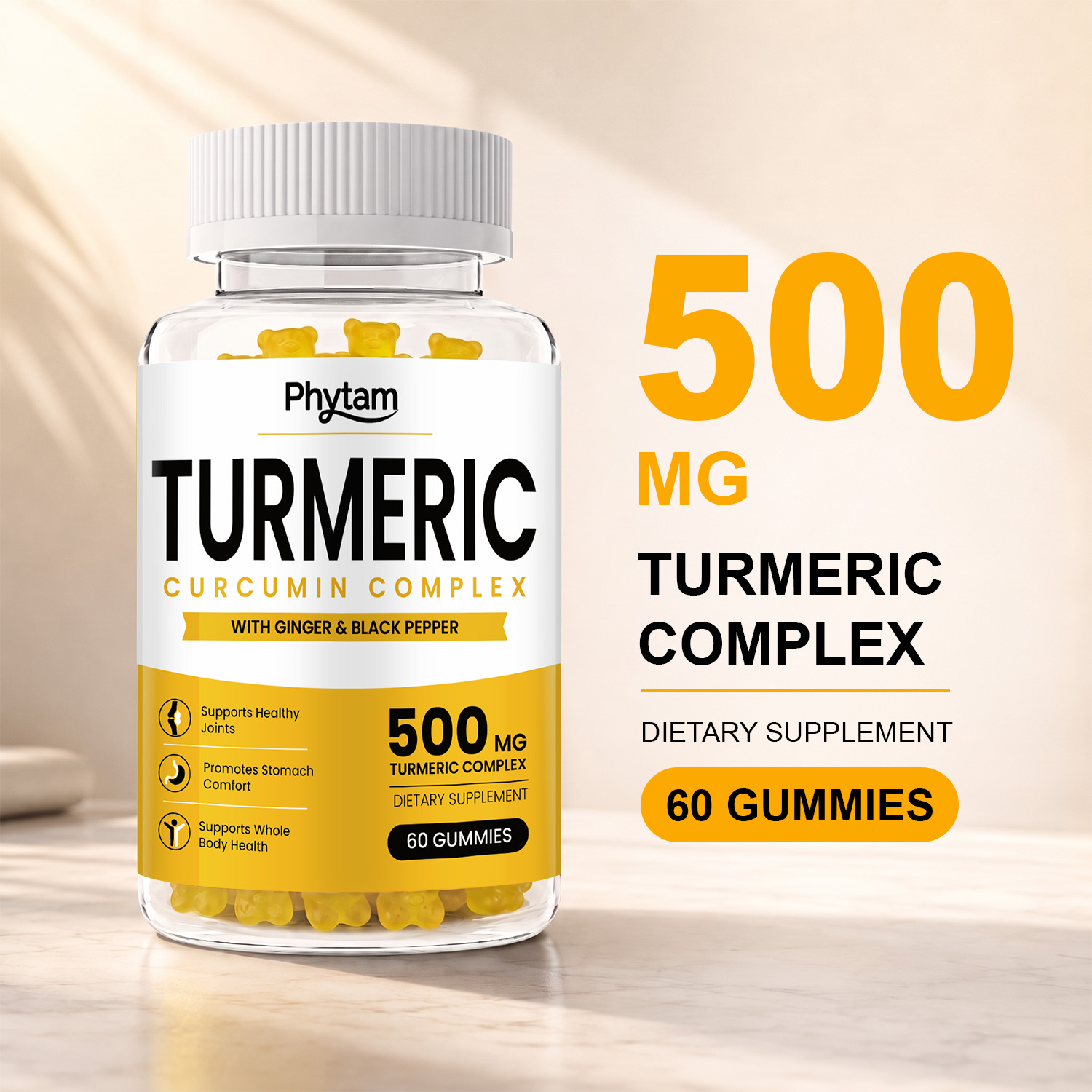 Turmeric Curcumin Gummies With - Health Wellness Gummies review and price